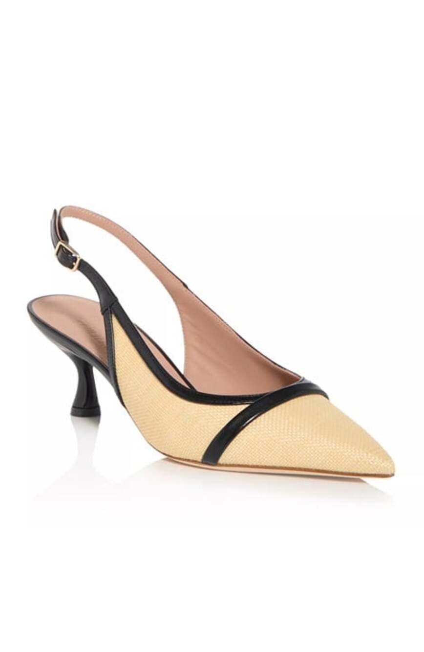 Malone Souliers Women's Jama 45 Slingback Pumps Size 39.5 (MSRP $765)